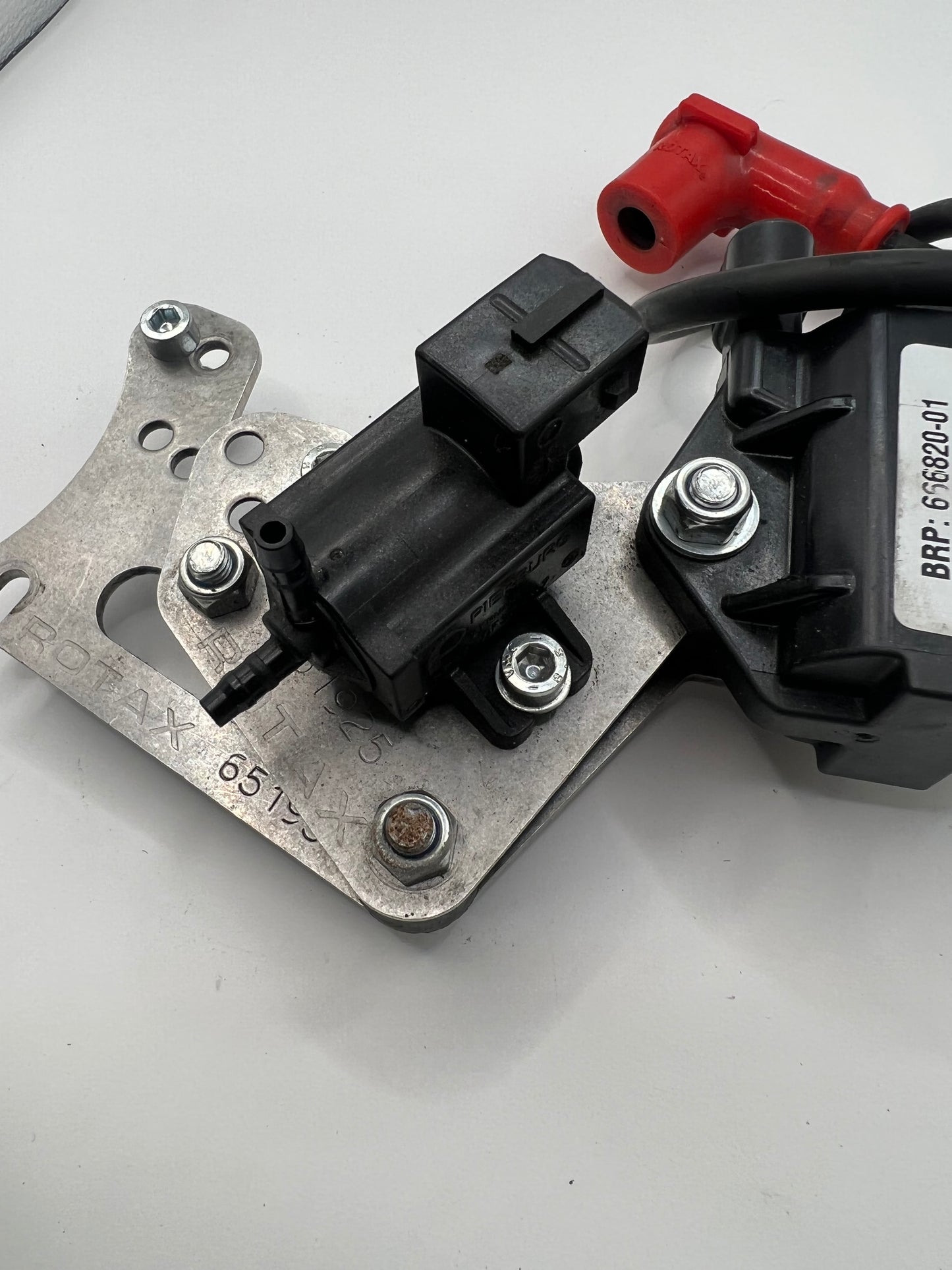 ROTAX MAX EVO COIL BRACKET AND SOLENOID