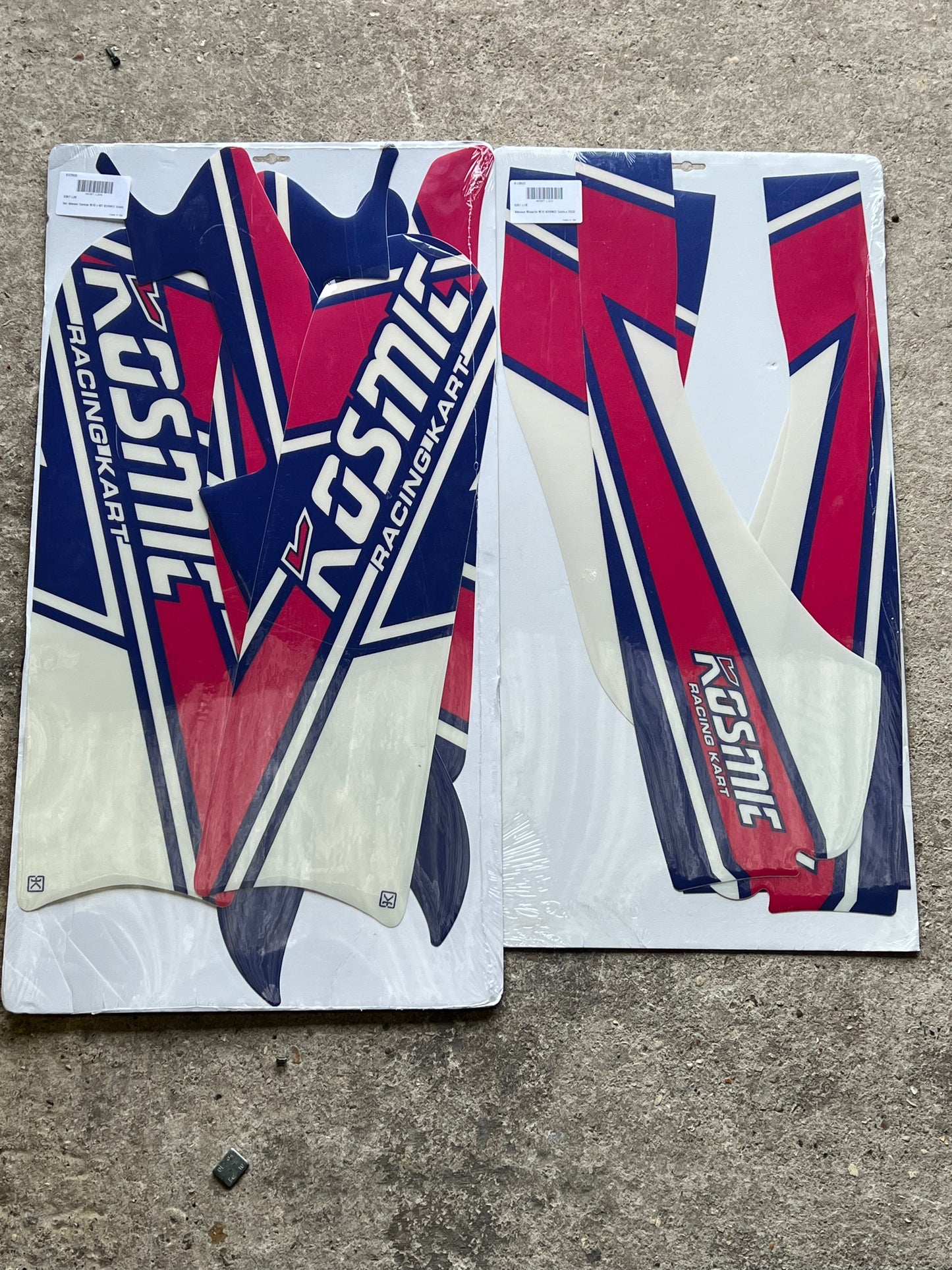 KOSMIC STICKER KIT - M10 PODS AND NOSE CONE, M7 NASSAU NEW